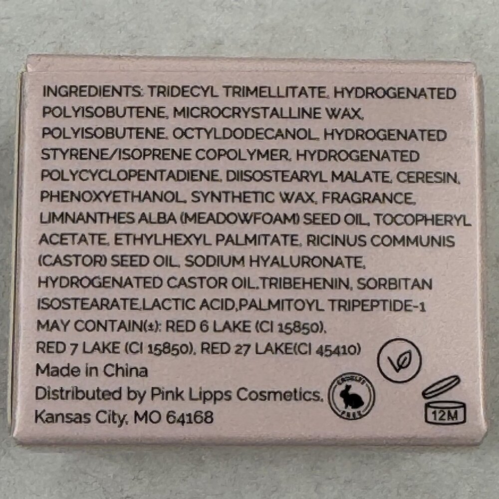 PinkLipps Lip Sleeping Mask Cherry Hydrates-Softens-Plumps 15g Smooth Hydrate - Picture 4 of 7